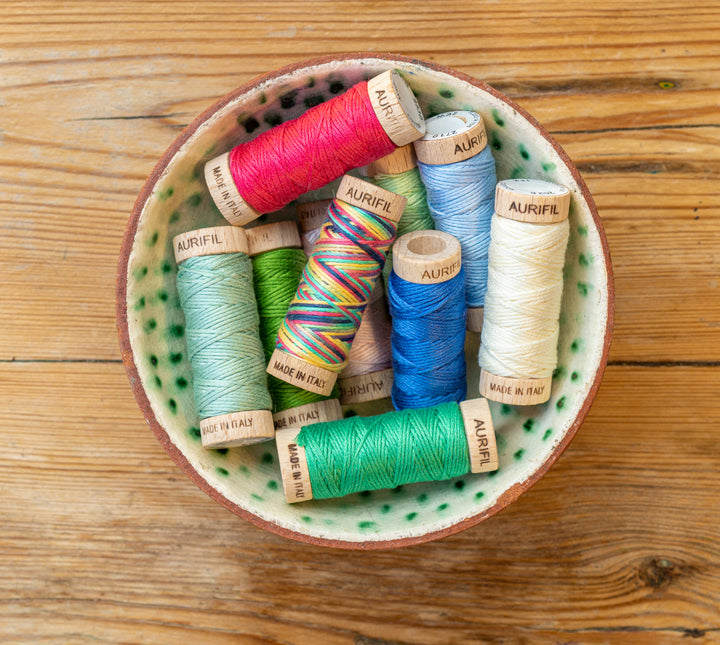 Hand Stitching Aurifil Thread Box