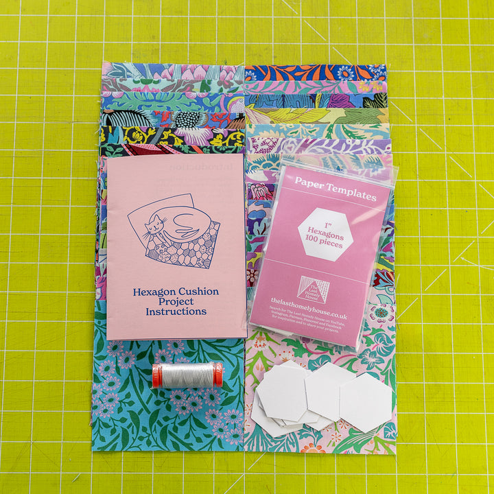Kaffe Fassett x William Morris & Co Hexagon Cushion Kit