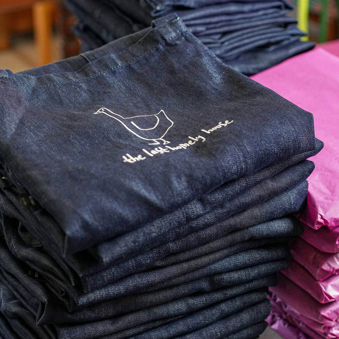 The Last Homely House Denim Apron