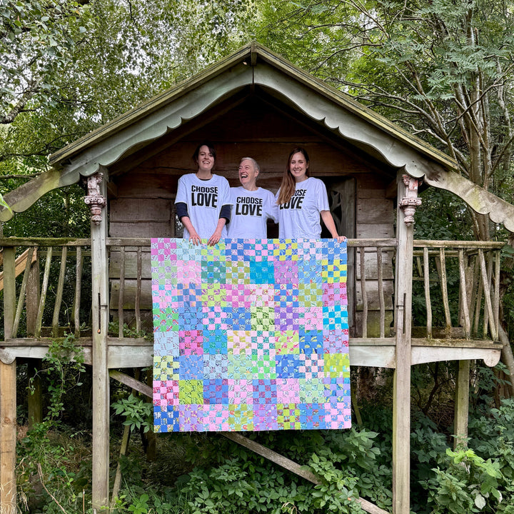 St Louis 16 Patch Quilt in Aid of Choose Love