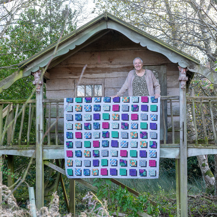 Quilt sold in aid of Choose Love