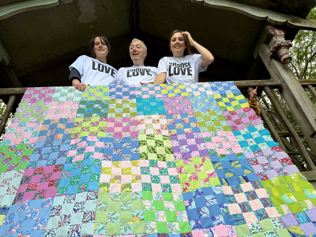 St Louis 16 Patch Quilt in Aid of Choose Love