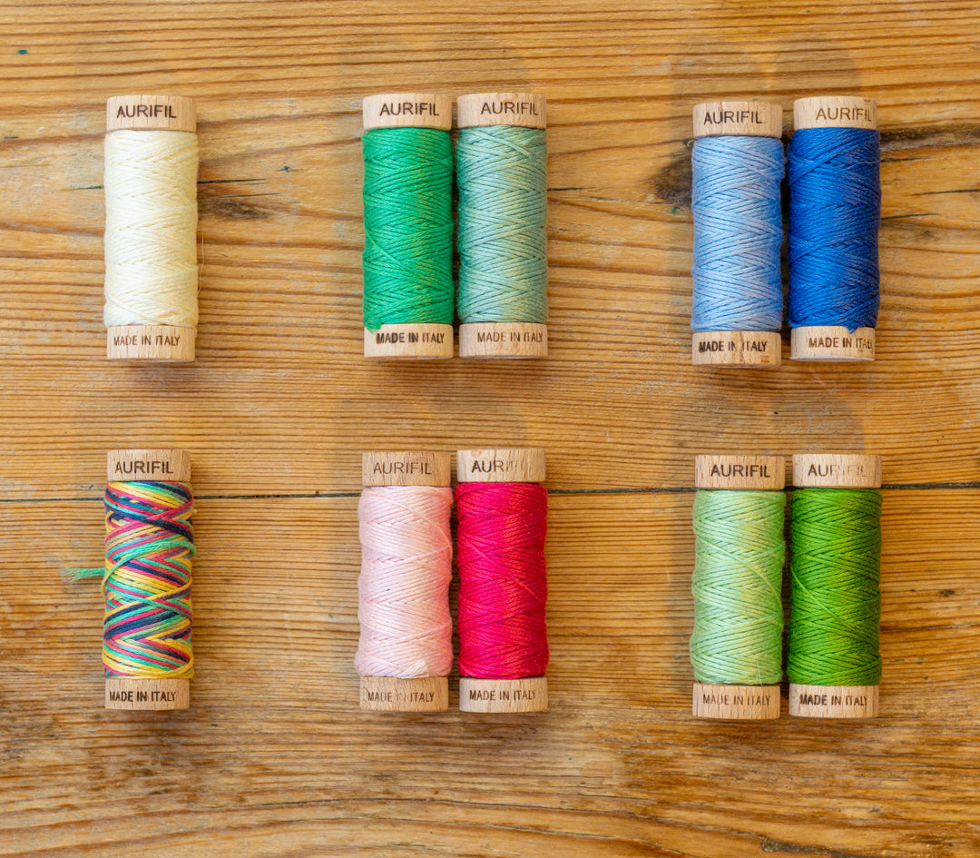 Hand Stitching Aurifil Thread Box