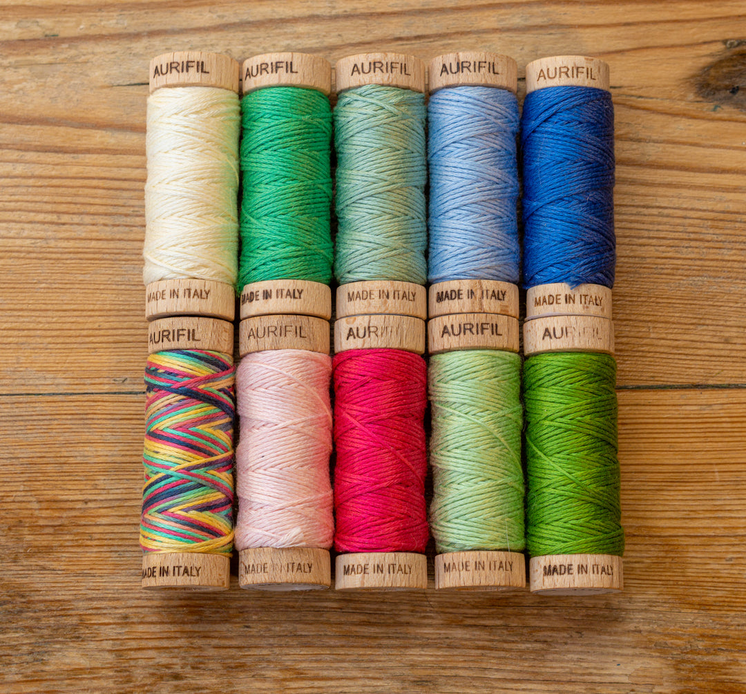 Hand Stitching Aurifil Thread Box