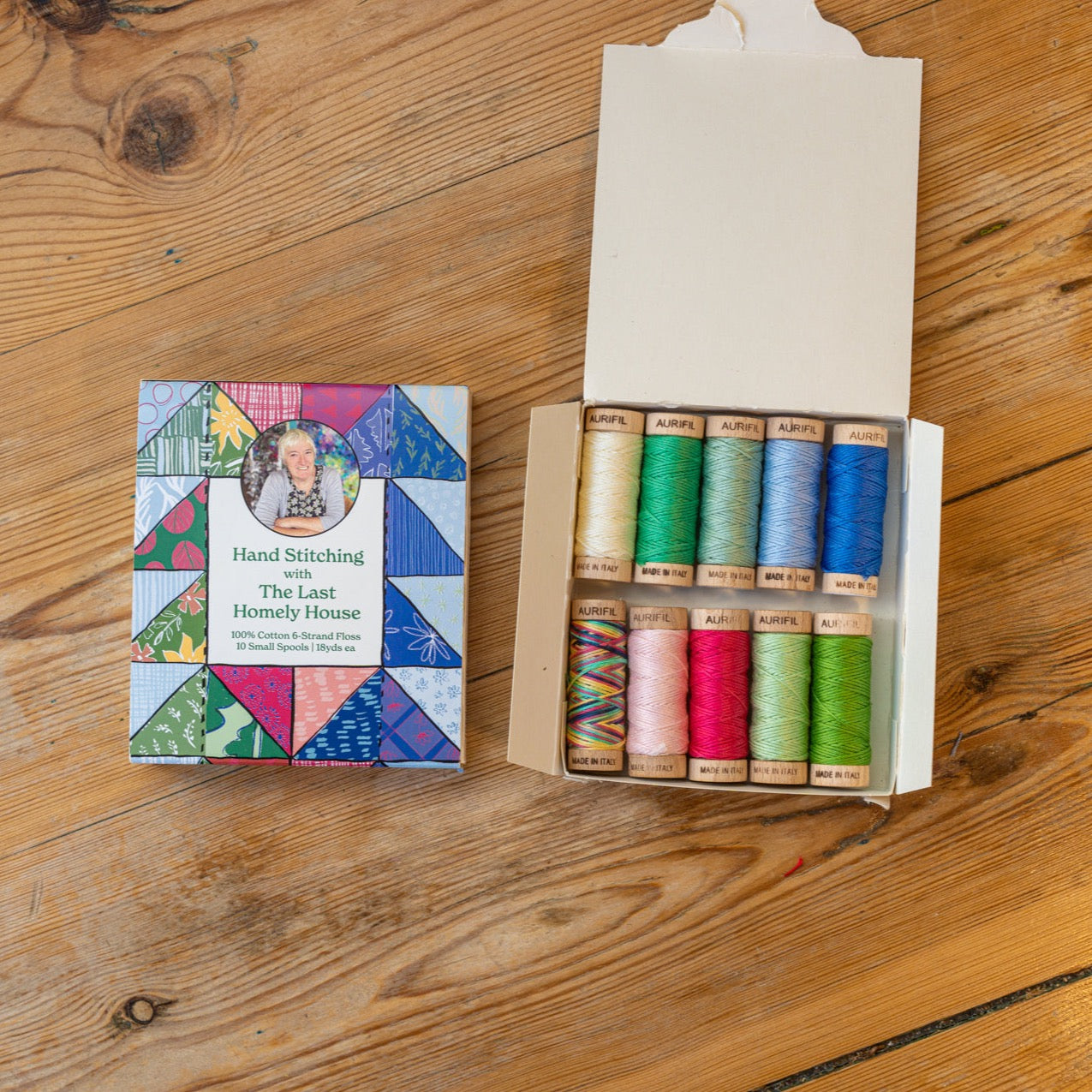 Stitching Thread Bundle Hand Stitching Aurifil Thread Box – The Last Homely House
