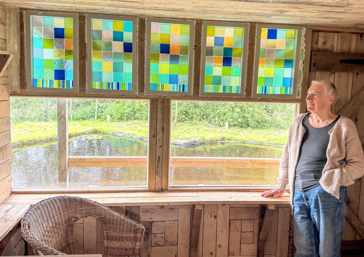 Stained Glass - A Little Piece of the Cabin ❤️