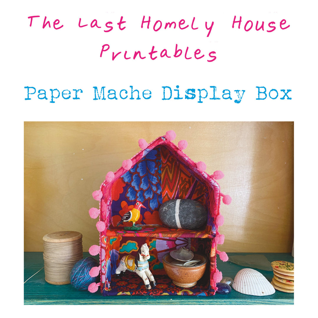 The Last Homely House: Display Box Tutorial