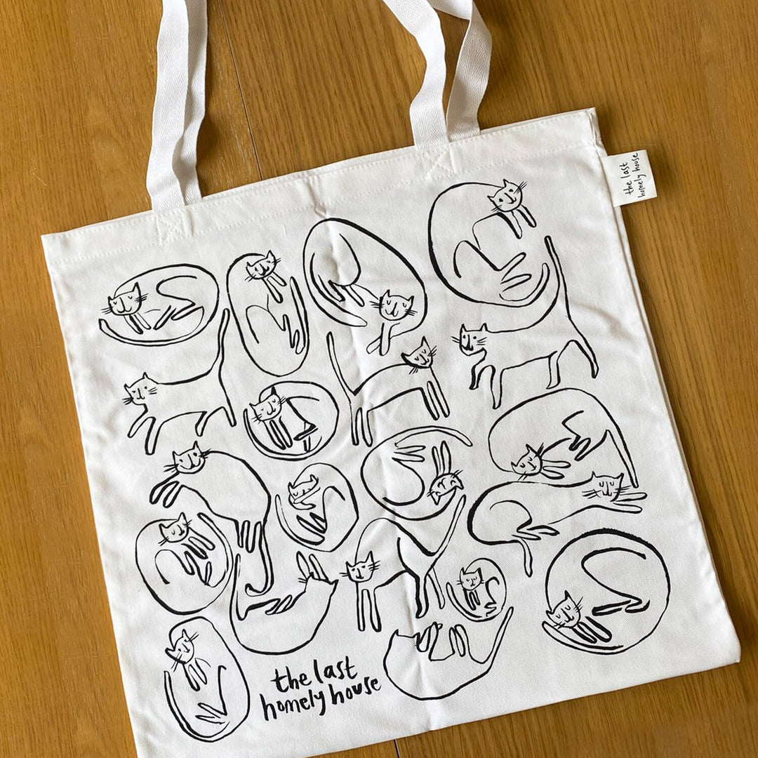 The Last Homely House Cat Tote Bag