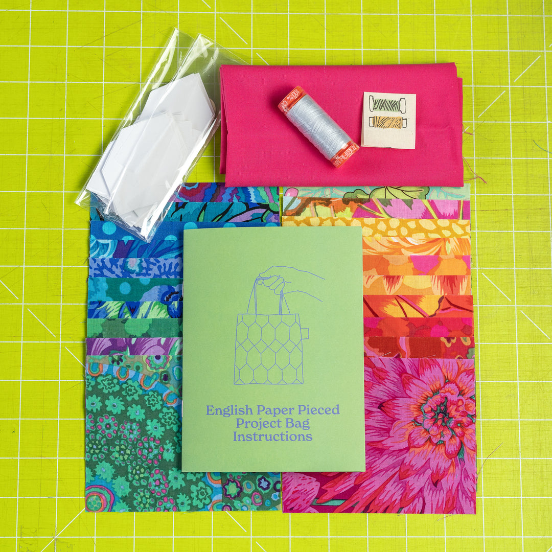 English Paper Pieced Project Bag Kit