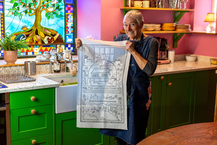 Tea Towel - Get out of your head and into your hands