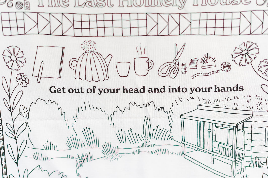 Tea Towel - Get out of your head and into your hands