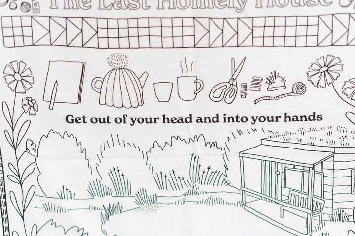 Tea Towel - Get out of your head and into your hands