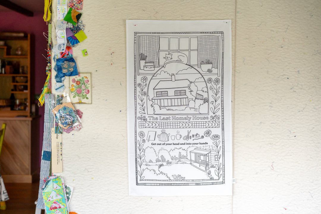 Tea Towel - Get out of your head and into your hands