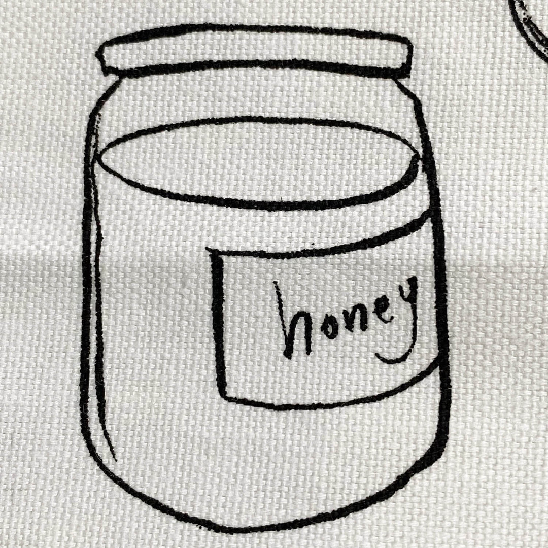 The Last Homely House: Tea Towel Close Up Of Jar Illustration
